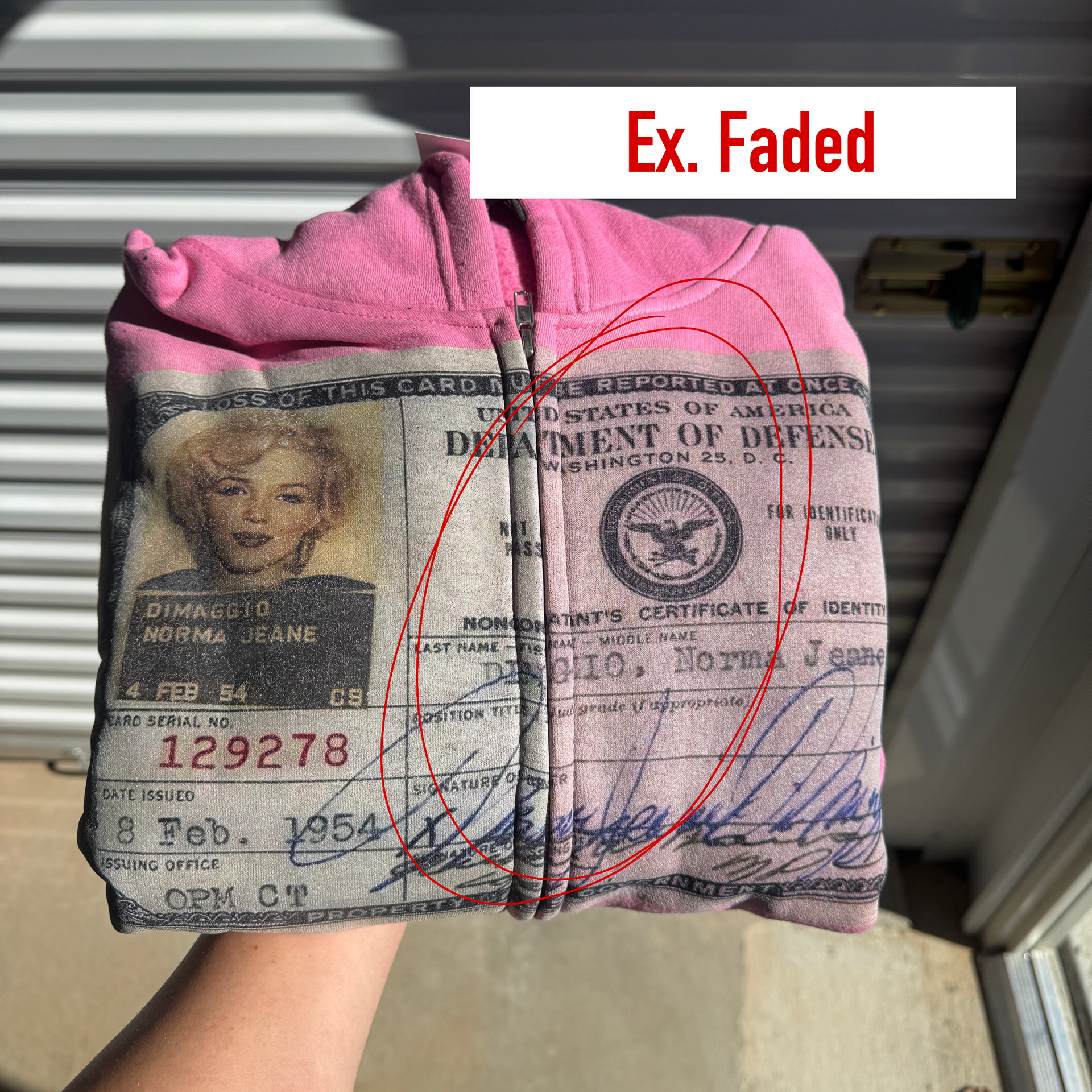(Misprint) Marilyn Monroe iD Zip