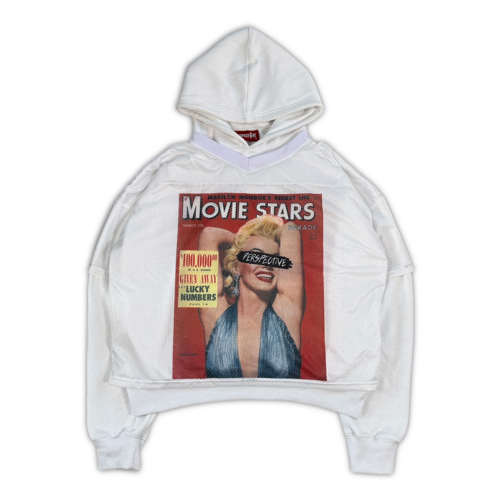 MARILYN MAG JERSEY HOODIE (W)